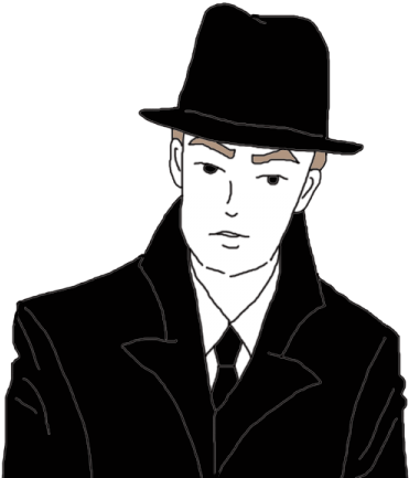 Mafia - Spy Person (450x450), Png Download
