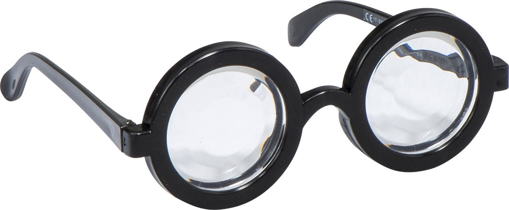 Nerd Glasses, , Large - Glasses (1004x415), Png Download