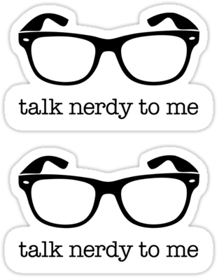 Talk Nerdy To Me ×2 Sticker - You See Me Reading...why Are You Sti Throw Blanket (400x400), Png Download
