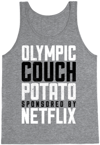 Olympic Couch Potato Tank Top - Top (484x484), Png Download