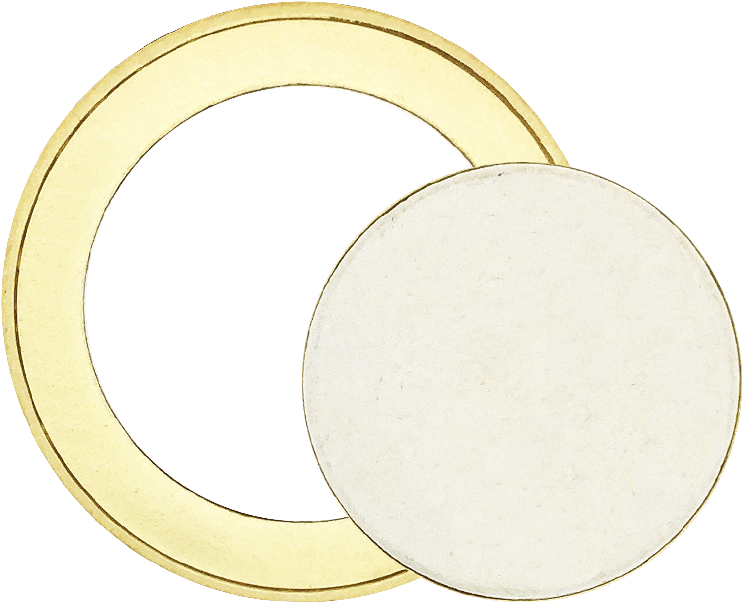 There Are Some Methods Of Joining The Bimetallic Blanks - Circle (770x700), Png Download