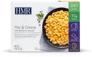 Picture Of Mac And Cheese With Butternut Squash - Hmr Diet (550x366), Png Download