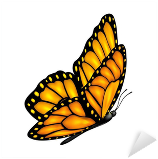 Buterfly Flying Clip Art (400x400), Png Download