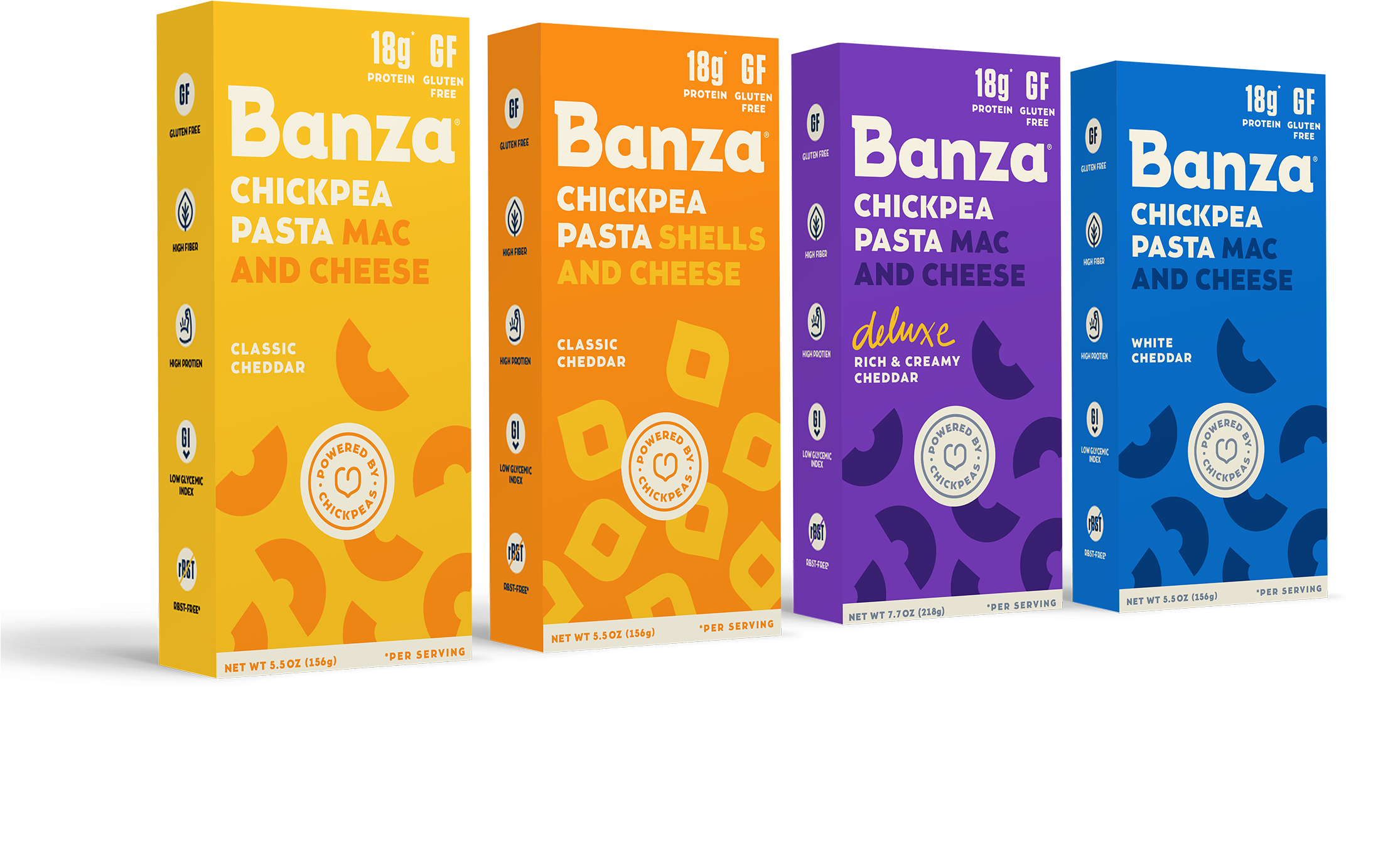 Banza Chickpea Mac And Cheese (2210x1789), Png Download