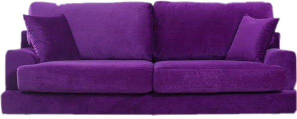 Couch Freetoedit - Shades Of Purple (596x240), Png Download