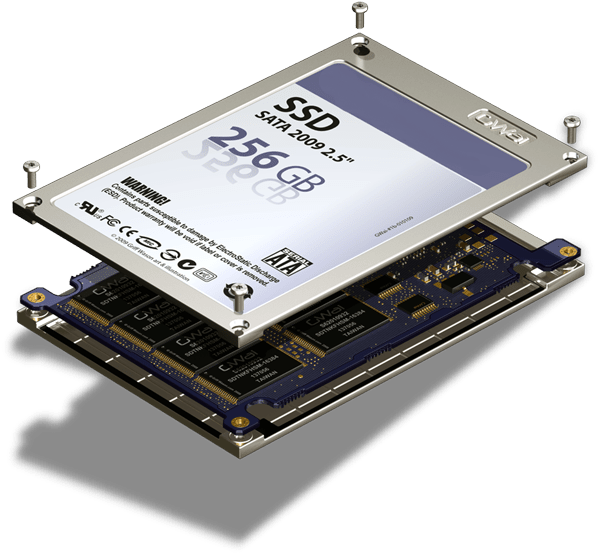 Ssd Upgrade - Ssd Hard Drive Png (600x627), Png Download
