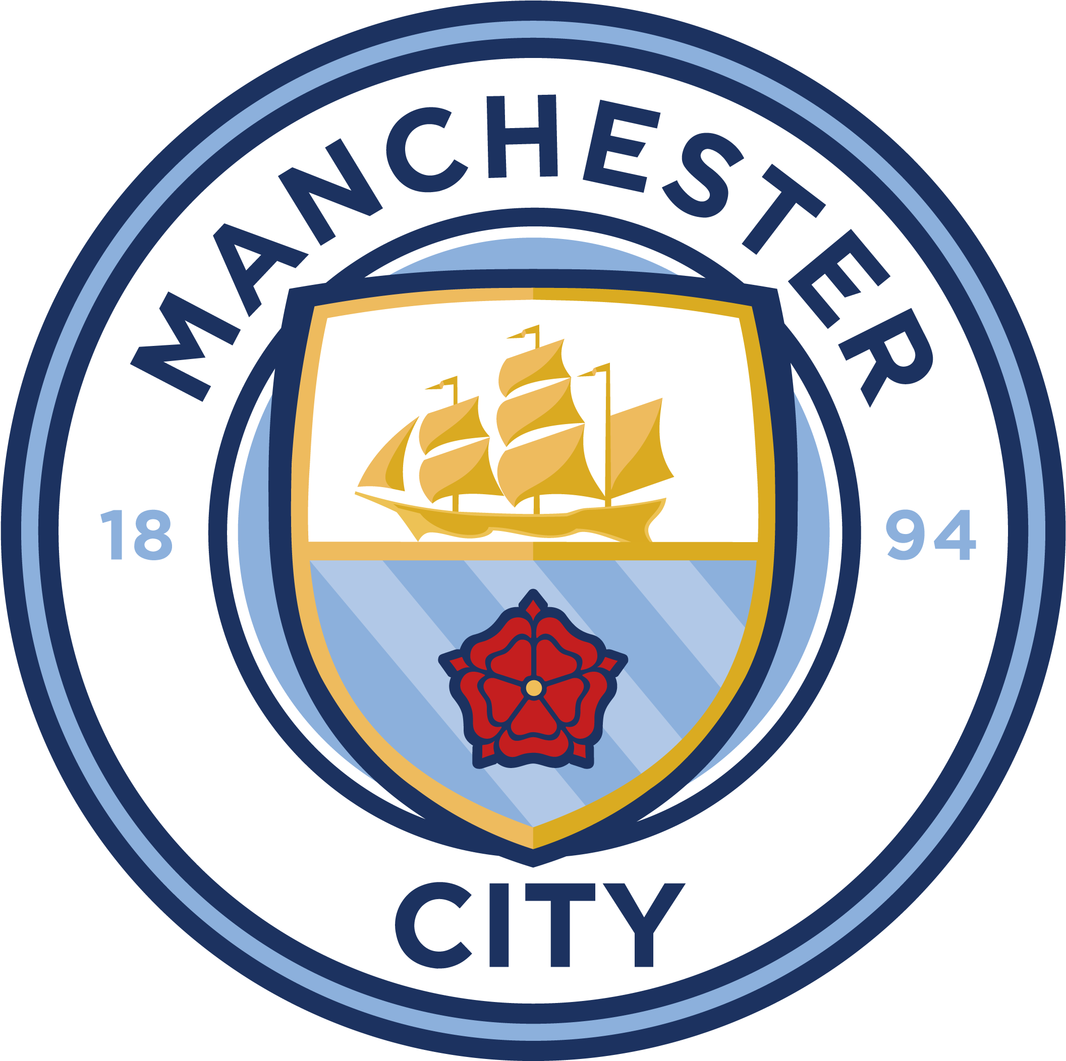 Manchester City Logo - Manchester City 2017 Logo (3840x2160), Png Download