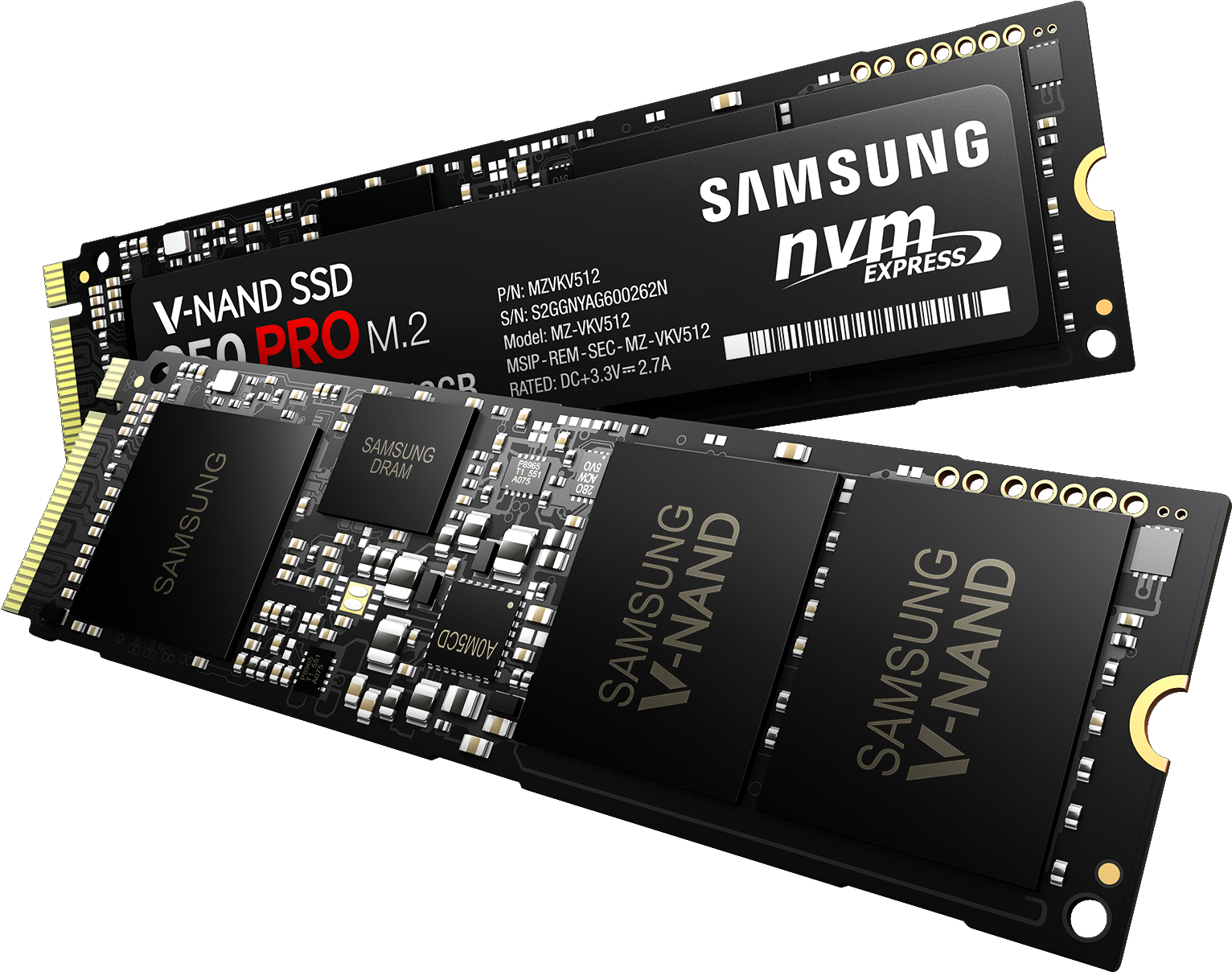 Samsung M 2 128gb (2000x1415), Png Download