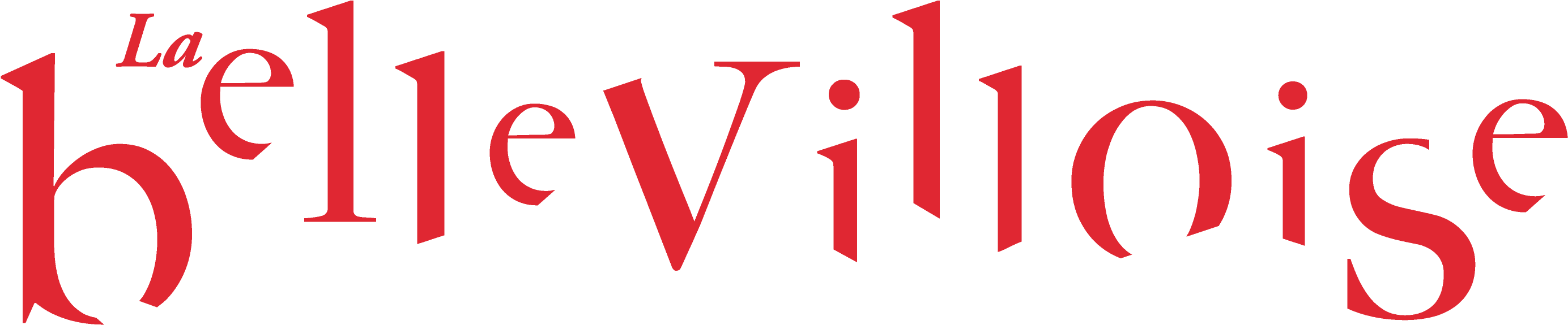 New Logo 01 2 - La Bellevilloise (2822x610), Png Download