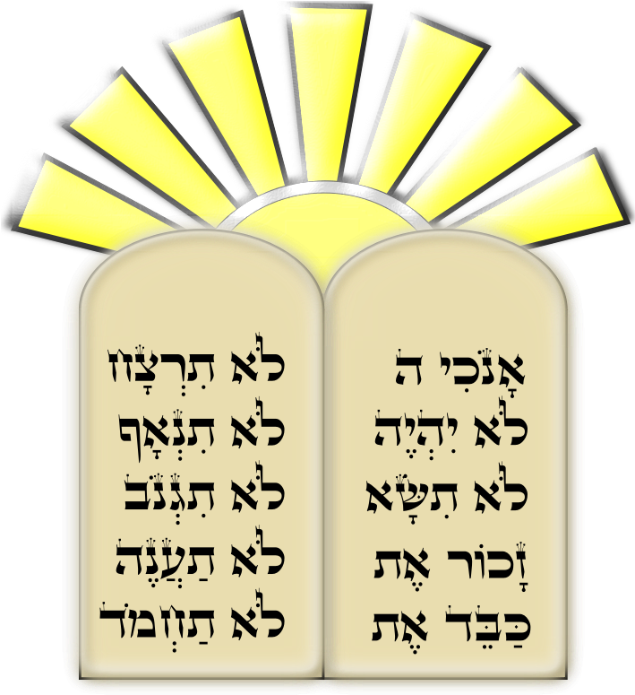 Clipart - Ten Commandments - 3drose Ct 62086 2 The 10 Commandments Ceramic Tile, (800x800), Png Download