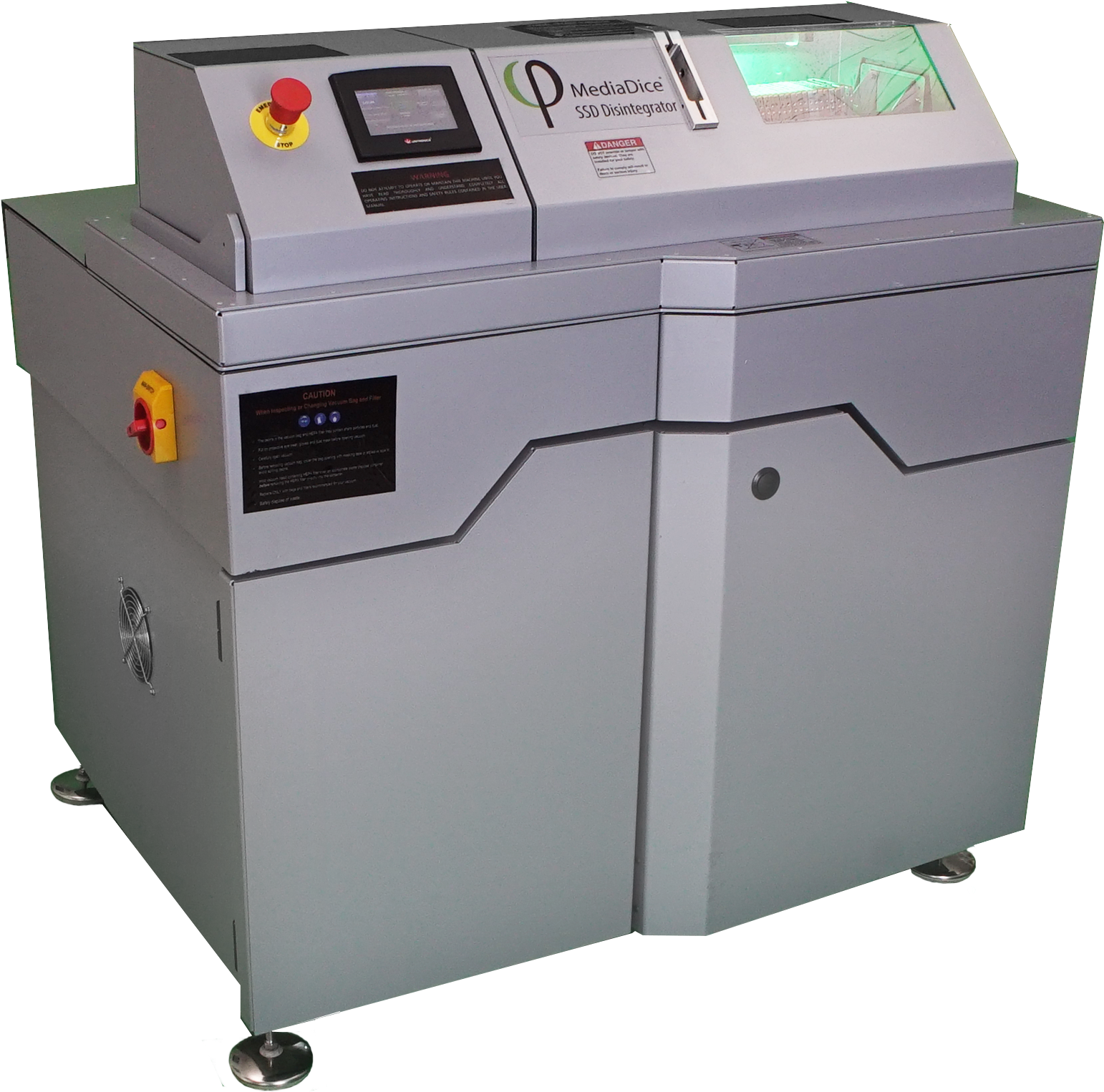 Mediadice® Solid State Drive Disintegrator - Phiston Technologies, Inc. (2370x1560), Png Download