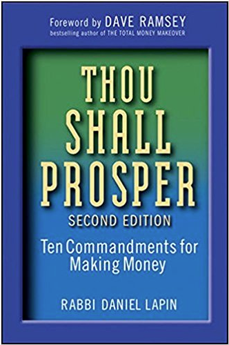 Rabbi Daniel Lapin - Thou Shall Prosper (525x525), Png Download