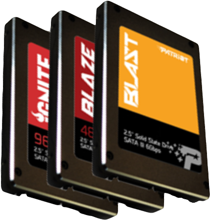 Patriot Ssd Families - Patriot Blast 2.5" 480gb Sata Iii Solid State Drive (615x525), Png Download