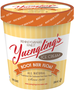 Yuengling's Root Beer Float Ice Cream, - Yuenglings Ice Cream Butterbeer (260x314), Png Download