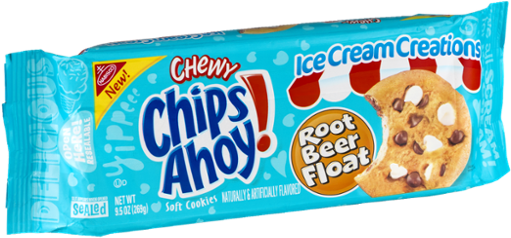 Ice Cream Creations Root Beer Float Cookies Reviews - Chips Ahoy Ice Cream Creations Cookies, Dulce De Leche (600x600), Png Download