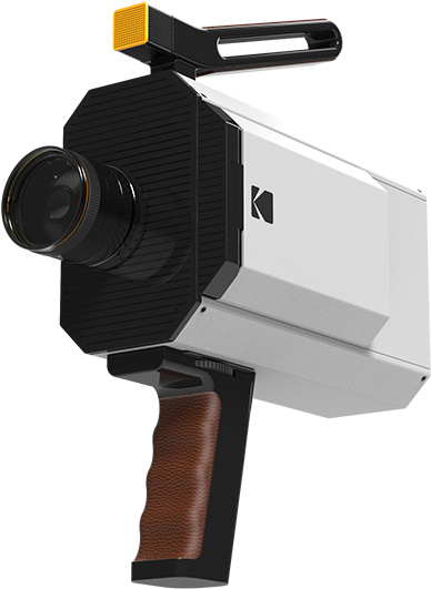 Kodak Revives Super 8 With Part-digital Cine Camera - Kodak Super 8 Cam (800x800), Png Download