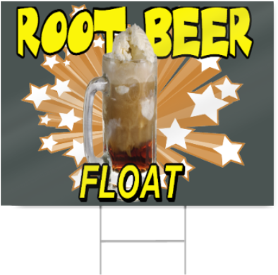 Root Beer Float Sign - 100 Tracks From The Super (450x450), Png Download