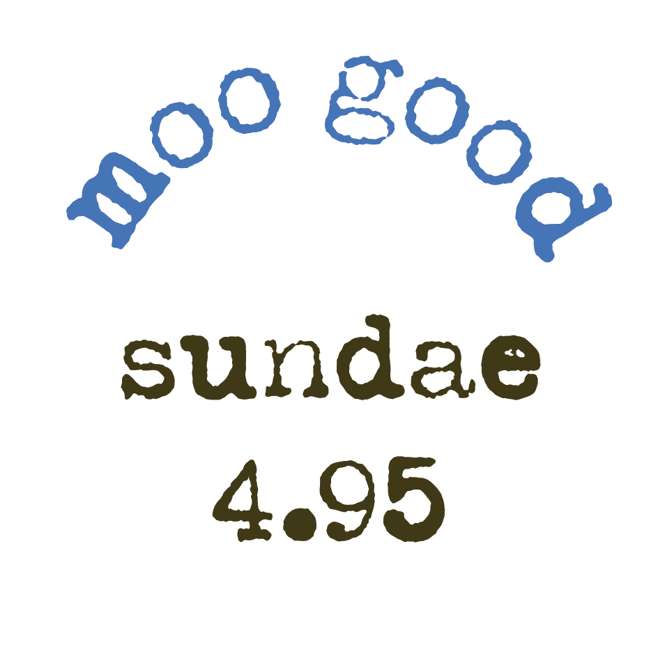 2 Scoops Of Ice Cream, Homemade Hot Fudge Or Caramel, - Circle (1064x1064), Png Download