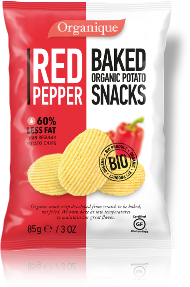 Red Pepper Baked Potato Snack - Bops Baked Organic Potato Snacks (381x576), Png Download