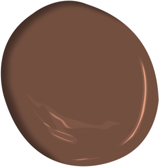 Root Beer Candy - Benjamin Moore Kona (360x360), Png Download