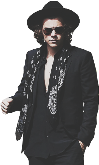 Overlay, Png, And Pngs Image - Cool Photos Of Harry Styles (500x589), Png Download