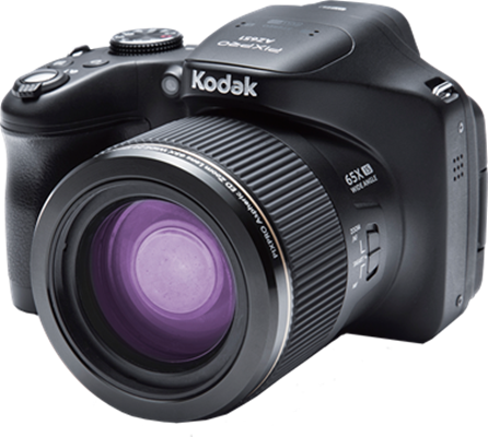 Kodak Pixpro Astro Zoom Az651 - Kodak Pixpro Az651 (446x400), Png Download