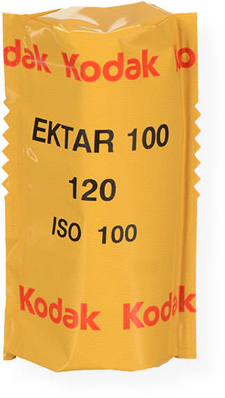 Kodak Ektar B&w Film- Iso 100 120mm - Ektar 100 120 Roll (750x750), Png Download