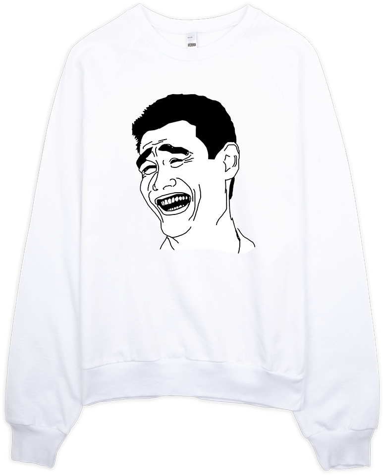 Yao Ming Sweatshirt - Sweatshirt (1000x1000), Png Download