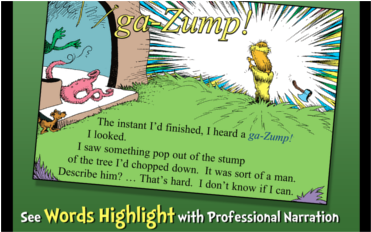 The Lorax- Dr - Dr Seuss Example (370x370), Png Download