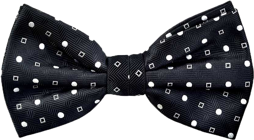 Printed Brandon Bow Tie In Black - Zeedog Bow Tie Skull (1000x668), Png Download