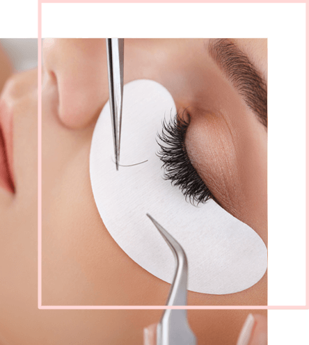 Eyelash Extensions - - Outad 50 Pairs Thin Gel Eyelash Patch Flexible Lint (444x496), Png Download