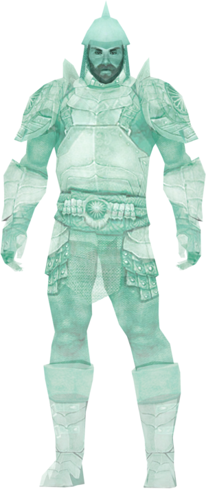 Ghostly Hero - Guild Wars (300x712), Png Download
