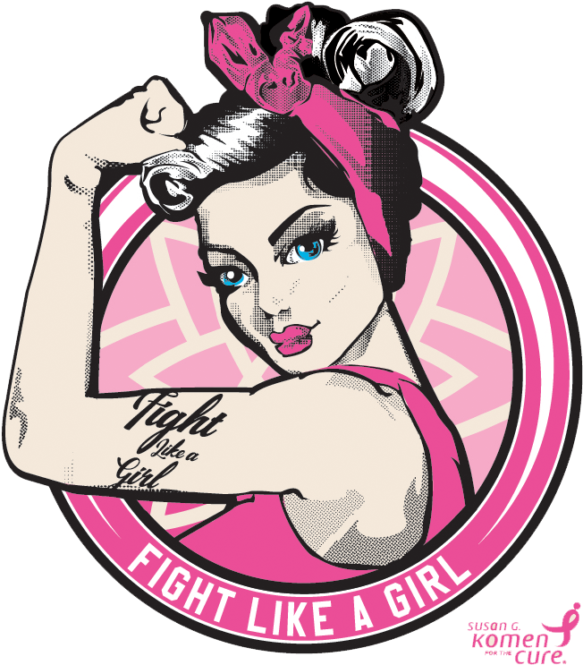 Fight Like A Girl Shirt Final Test - Breast Cancer Fight Like A Girl Clip Art Images (764x764), Png Download