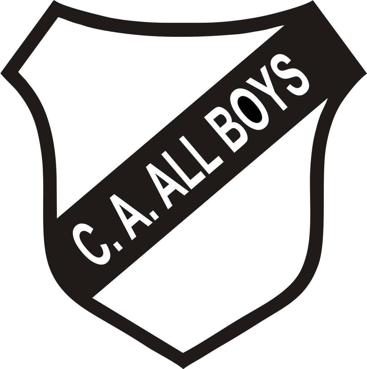 Del Club Atlético All Boys - Escudo De All Boys (1200x1208), Png Download