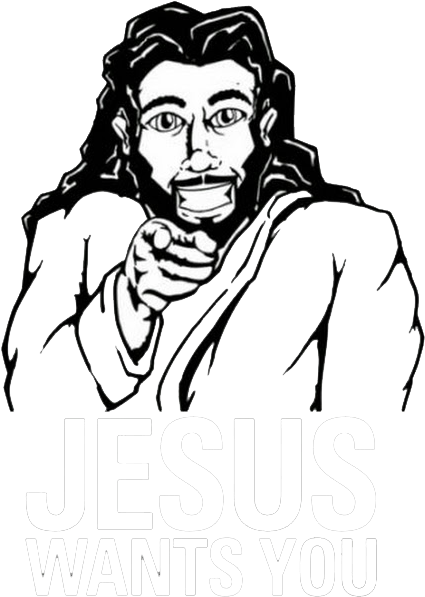Inviting Someone To Experience A Way Of Christ Is Not - Jesus Wants You (530x649), Png Download