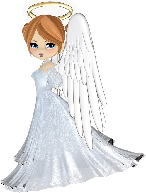 Beautiful White Angel Clipart Angel Pinterest Angel - Cute Angel Clipart (454x600), Png Download