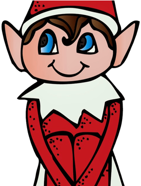 Elf On The Shelf Scavenger Hunt - Elf On The Shelf Clip Art (678x381), Png Download