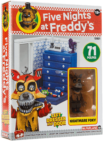 1 Of - Mcfarlane Fnaf Nightmare Foxy (600x600), Png Download
