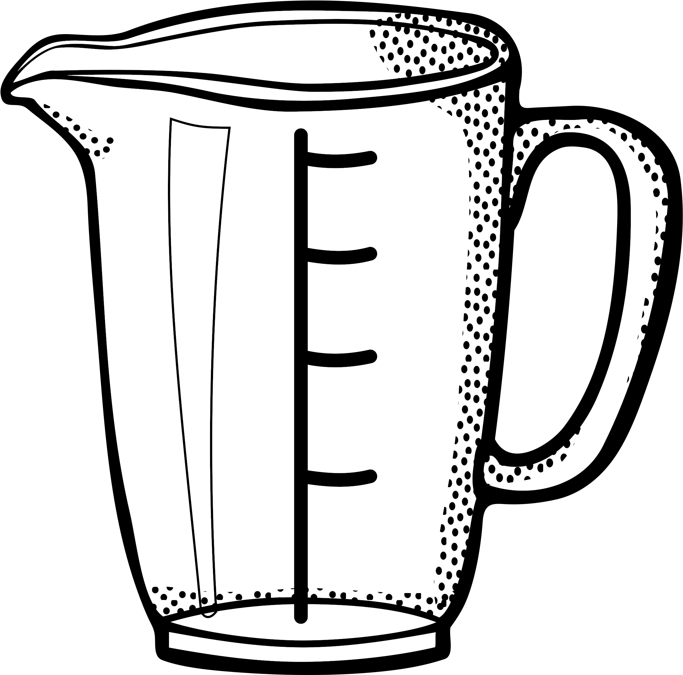 This Free Icons Png Design Of Measuring Cup (2423x2400), Png Download