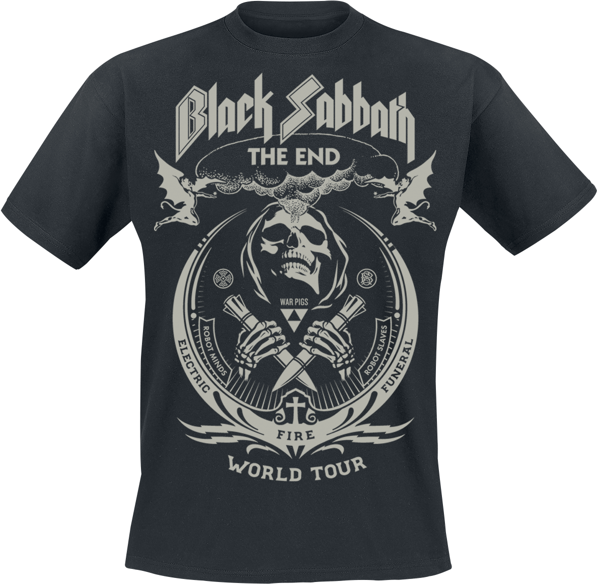 The End Grim Reaper - Black Sabbath Grim Reaper (1200x1189), Png Download