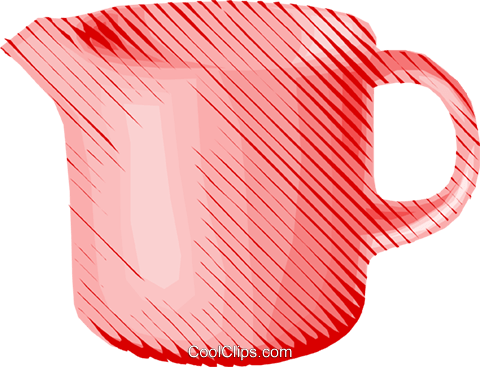 Measuring Cup Royalty Free Vector Clip Art Illustration - Illustration (480x367), Png Download