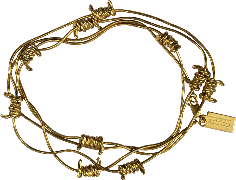 Barbed Wire Wrap Bracelet - Bracelet (1024x1024), Png Download