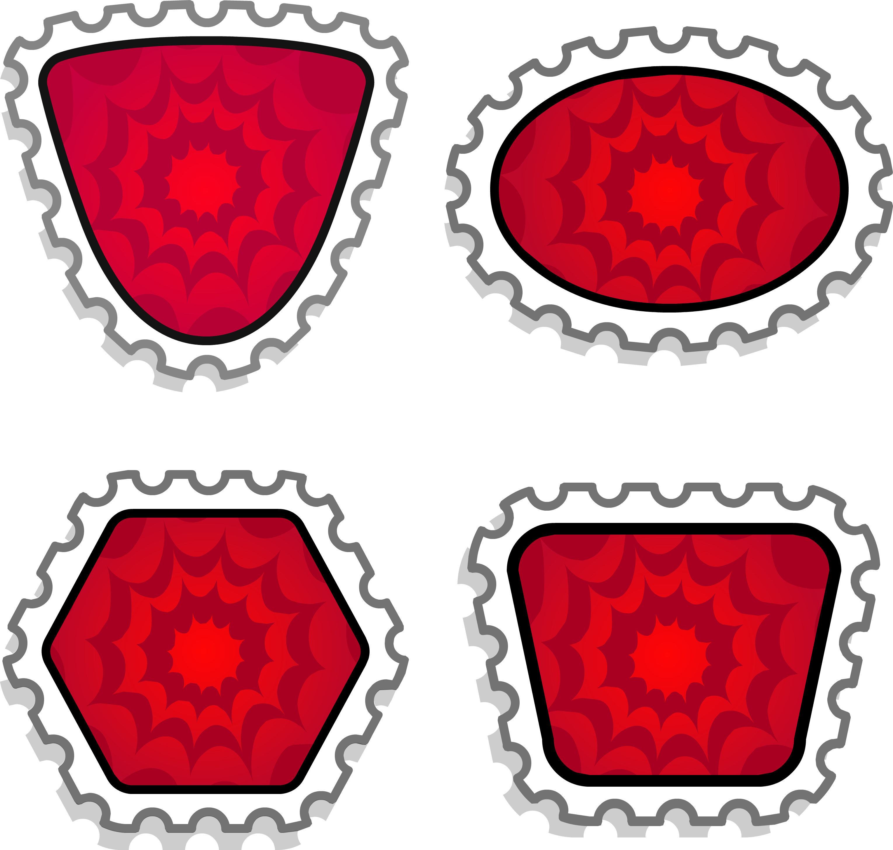 Extreme Stamps Bases - Club Penguin Fuel Command Stamp (3059x2913), Png Download
