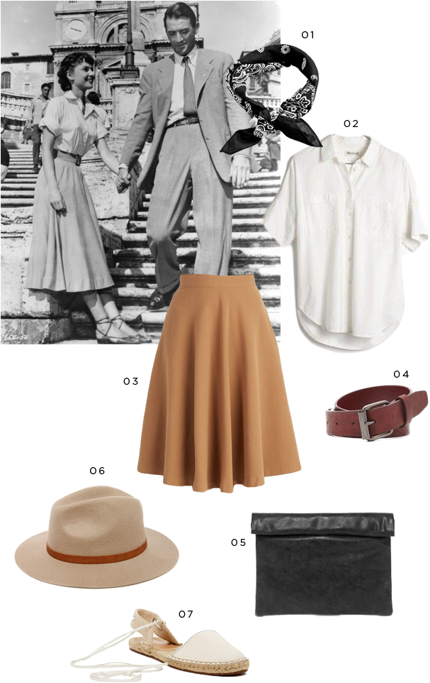 Ive Wanted To Dress Like This Since I Was Four Audrey - Gregory Peck And Audrey Hepburn Roman Holiday (620x1000), Png Download