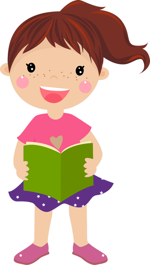 Escola & Formatura Reading Pictures, Music Pictures, - Happy Family Cartoon (581x1024), Png Download
