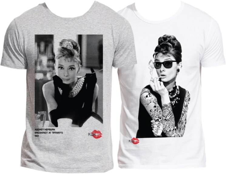Audrey Kiss Bundle - Breakfast At Tiffany's-movie (dvd) (745x573), Png Download