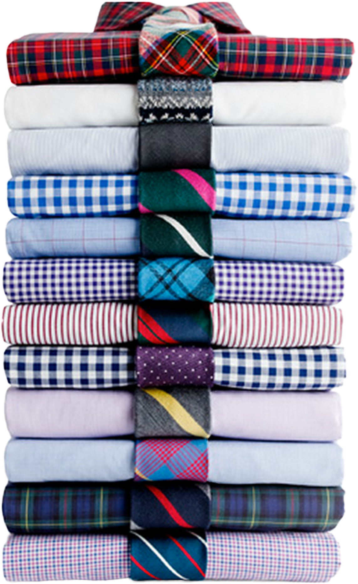 Wash Clo - Folded Shirts For Men Png (1580x1972), Png Download