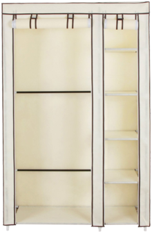 Cheap Folding Non-wowen Assembled Clothes Wardrobe - Bookcase (350x350), Png Download