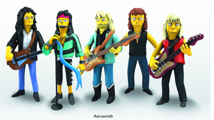 Neca Simpsons 25th Anniversary Steven Tyler 5 Inch (700x700), Png Download