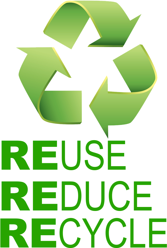 Recycle, Reduce, Reuse - Waste Benefits (736x1072), Png Download